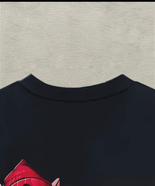 Men's 3D Printed Graphic T-Shirt - Stylish Cartoon Mouse Design, Black Casual Polyester Tee with Bold Jewelry Illustration, Machine Washable, Trendy Streetwear | Edgy Tshirt Design | Durable Casualwear