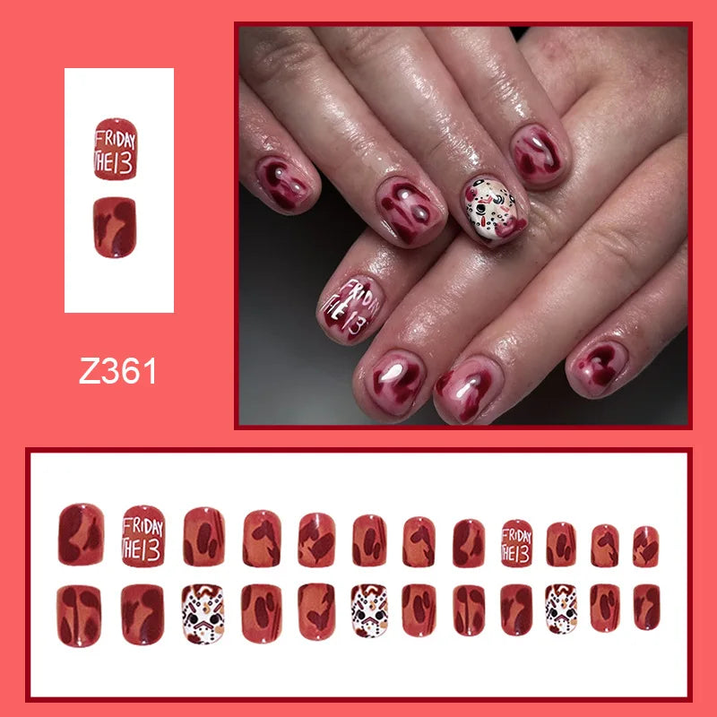 Hauntingly Stylish Purple Bat Stiletto Press-On Nails