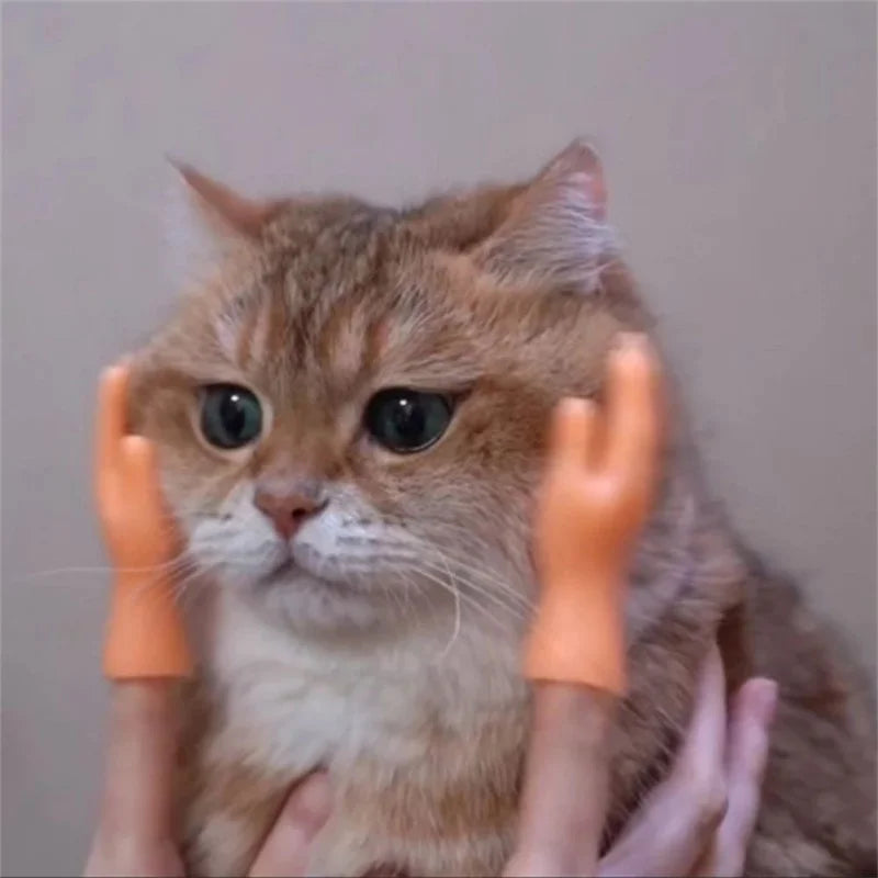 Paw-some Mini Silicone Cat Massage Gloves